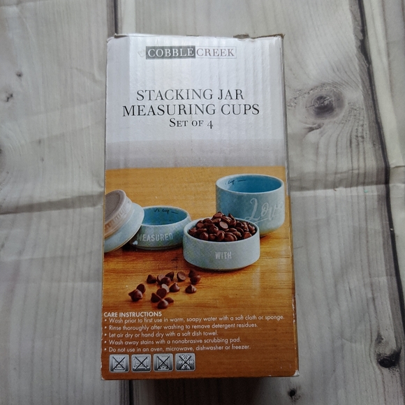 NWT Mason Jar Measuring Cups - Picture 6 of 12